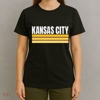 Cool Kc Kansas City Yellowwhite Striped Classic Kansas City T-Shirt thumb 4