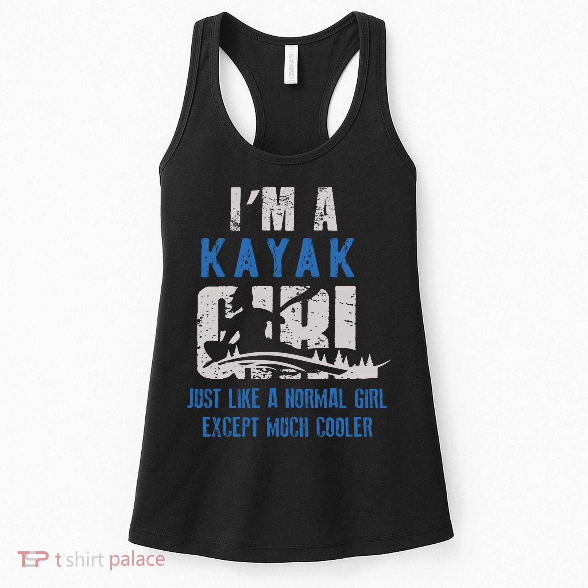 Cool Kayak Kayaking Boating Yak Water Sports Lover Gift Women's Tank Top