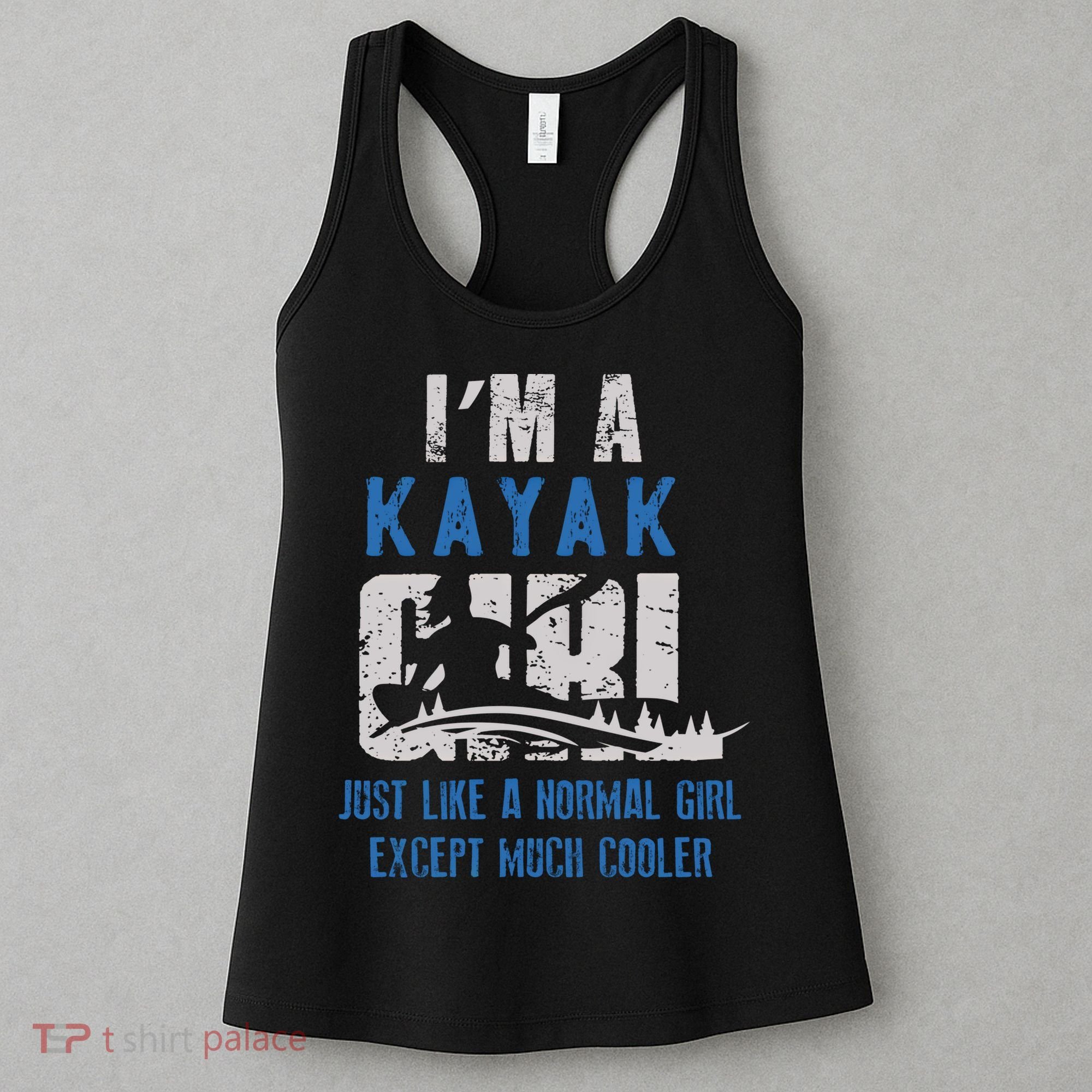 Cool Kayak Kayaking Boating Yak Water Sports Lover Gift Women's Tank Top