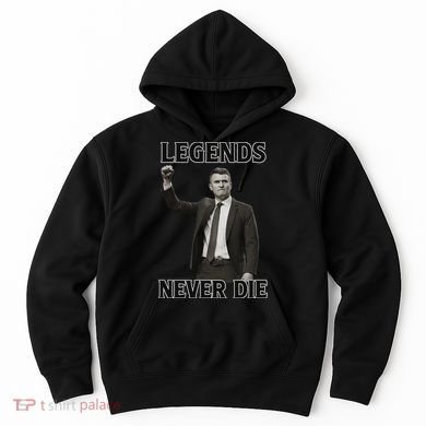Charlie Kirk Legends Never Die Hoodie