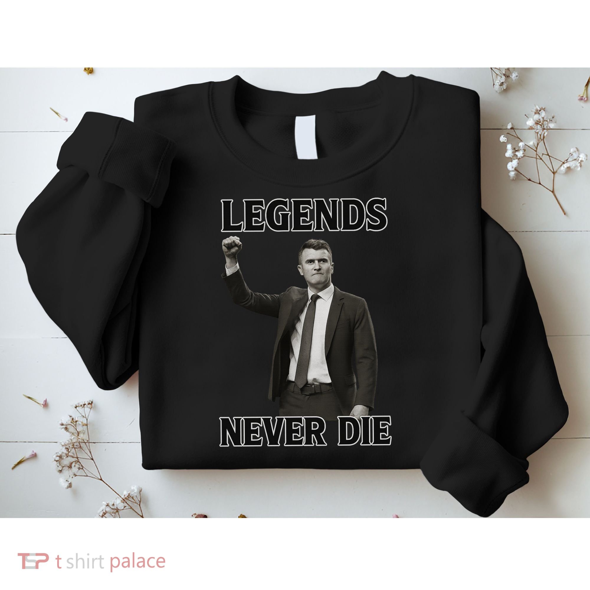 Charlie Kirk Legends Never Die Sweatshirt