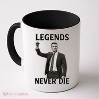 Charlie Kirk Legends Never Die Coffee Mug thumb 0