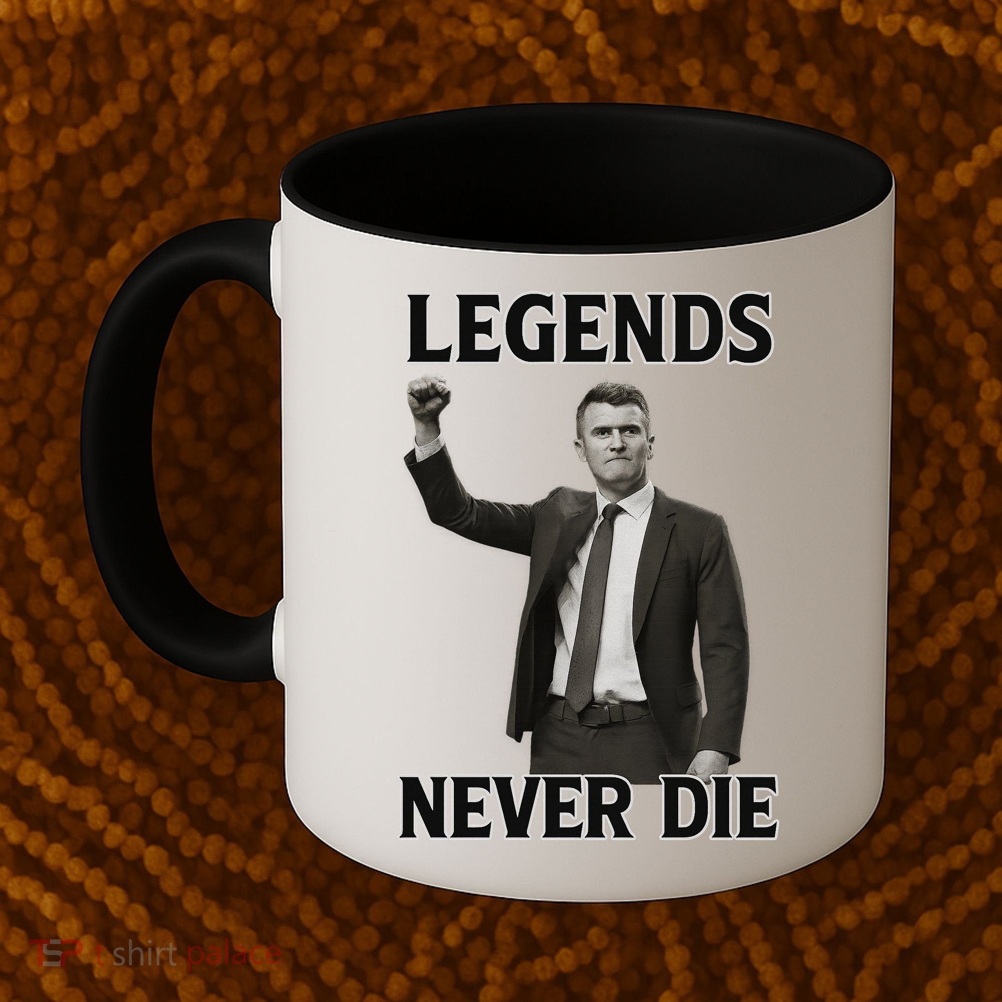Charlie Kirk Legends Never Die Coffee Mug