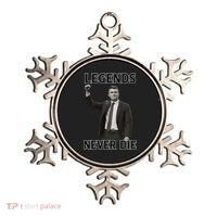 Charlie Kirk Legends Never Die Ornament thumb 0