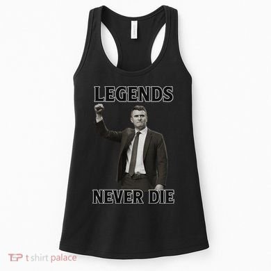 Charlie Kirk Legends Never Die Women's Tank Top