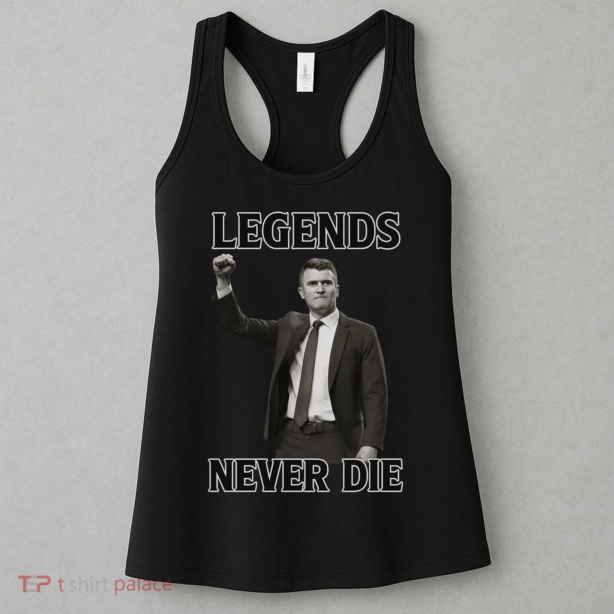 Charlie Kirk Legends Never Die Women's Tank Top