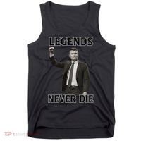 Charlie Kirk Legends Never Die Tank Top thumb 0