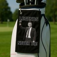 Charlie Kirk Legends Never Die Golf Towel thumb 2