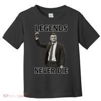 Charlie Kirk Legends Never Die Toddler T-Shirt thumb 0