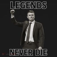 Charlie Kirk Legends Never Die Visor thumb 3
