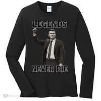 Charlie Kirk Legends Never Die Women's Long Sleeve Shirt thumb 0