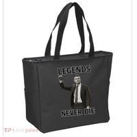 Charlie Kirk Legends Never Die Tote Bag thumb 2