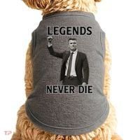 Charlie Kirk Legends Never Die Doggie Tank thumb 0