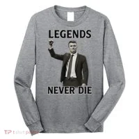 Charlie Kirk Legends Never Die Long Sleeve Shirt thumb 0