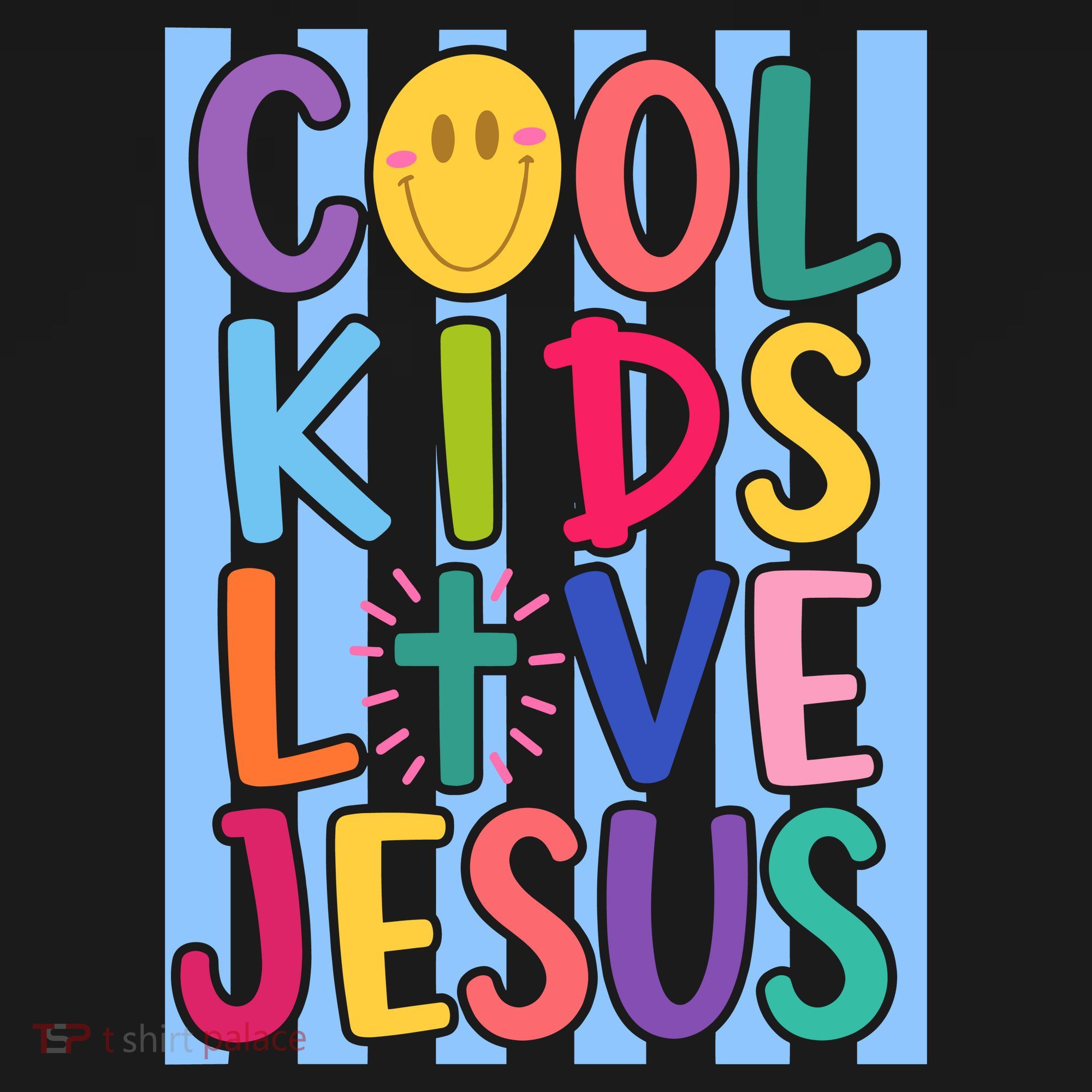 Cool Kids Love Jesus Toddler Hoodie
