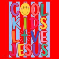 Cool Kids Love Jesus Santa Hat thumb 1