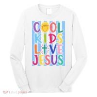 Cool Kids Love Jesus Long Sleeve Shirt thumb 0