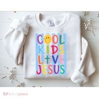 Cool Kids Love Jesus Sweatshirt thumb 2