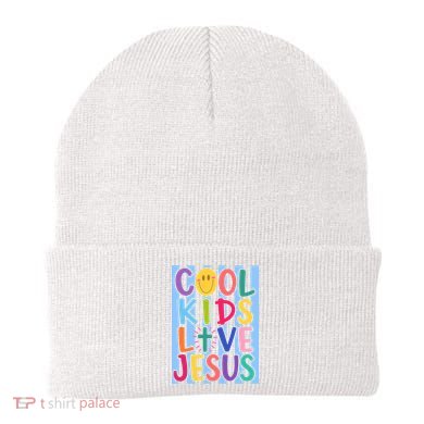Cool Kids Love Jesus Beanie