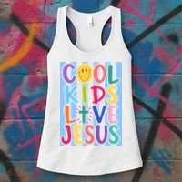 Cool Kids Love Jesus Women's Tank Top thumb 3