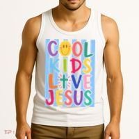 Cool Kids Love Jesus Tank Top thumb 3