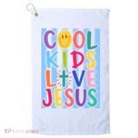 Cool Kids Love Jesus Golf Towel thumb 0