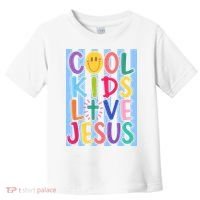 Cool Kids Love Jesus Toddler T-Shirt thumb 0