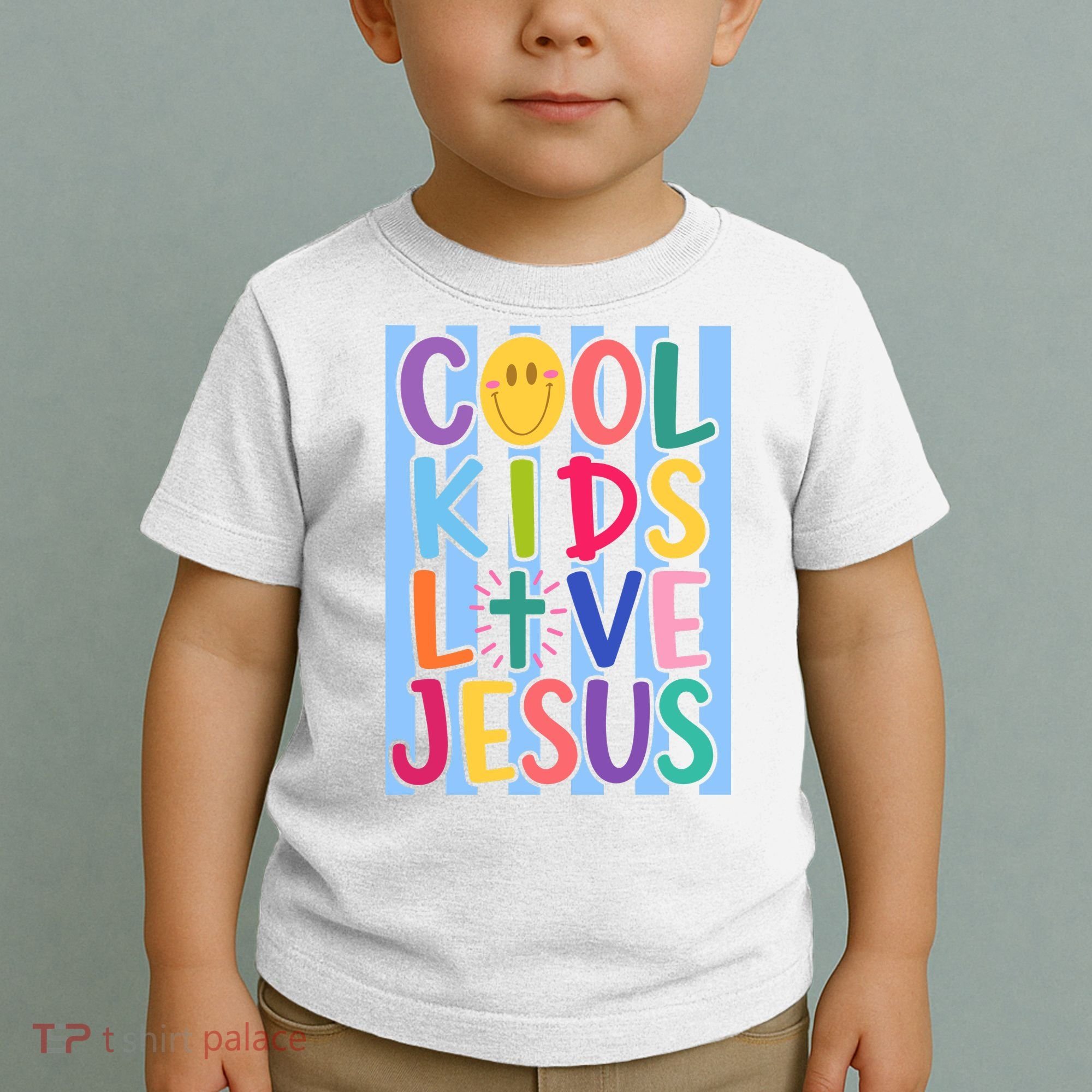 Cool Kids Love Jesus Toddler T-Shirt