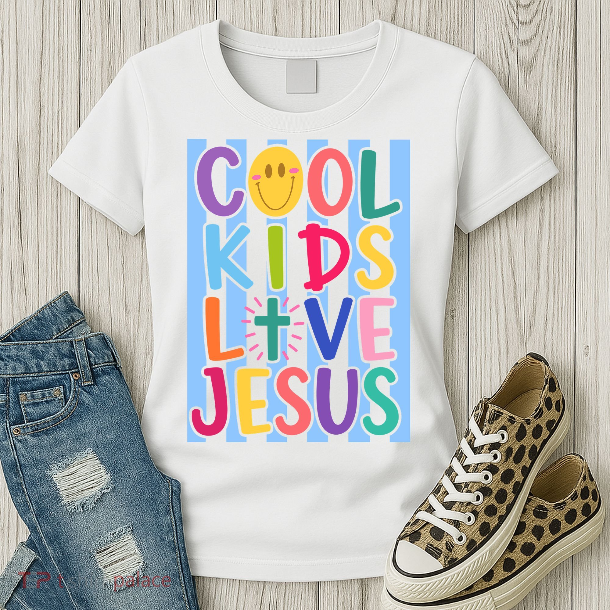 Cool Kids Love Jesus Women's T-Shirt