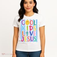 Cool Kids Love Jesus Women's T-Shirt thumb 4