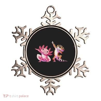 Cute Kawaii Leopard Gecko Dabbing Axolotl Friends Ornament
