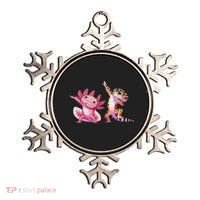 Cute Kawaii Leopard Gecko Dabbing Axolotl Friends Ornament thumb 0
