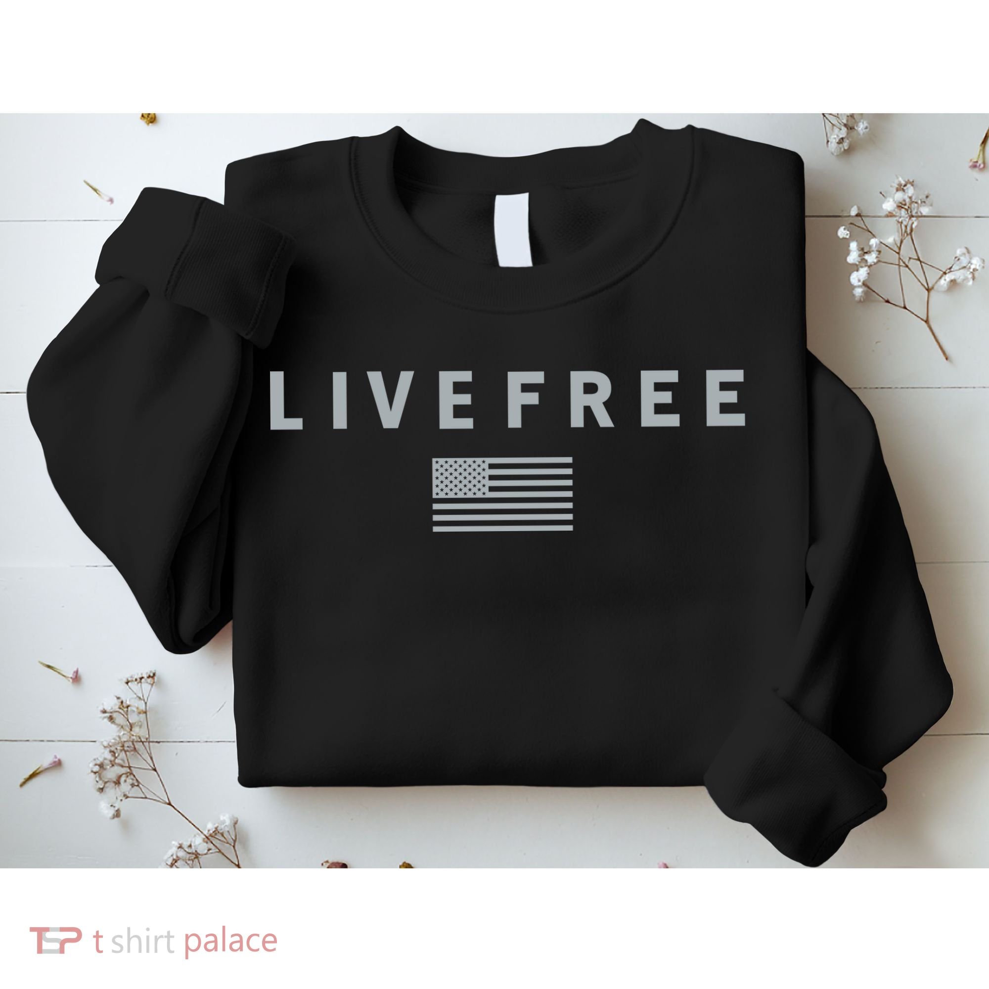 Charlie Kirk Live Free American Values Sweatshirt