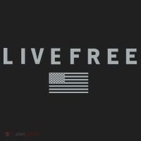Charlie Kirk Live Free American Values Beanie thumb 2