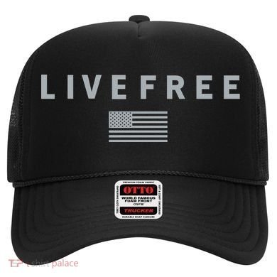Charlie Kirk Live Free American Values Hat