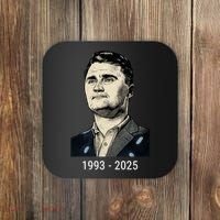 Charlie Kirk Memorial 1993-2025 Rest In Peace RIP Coaster thumb 0