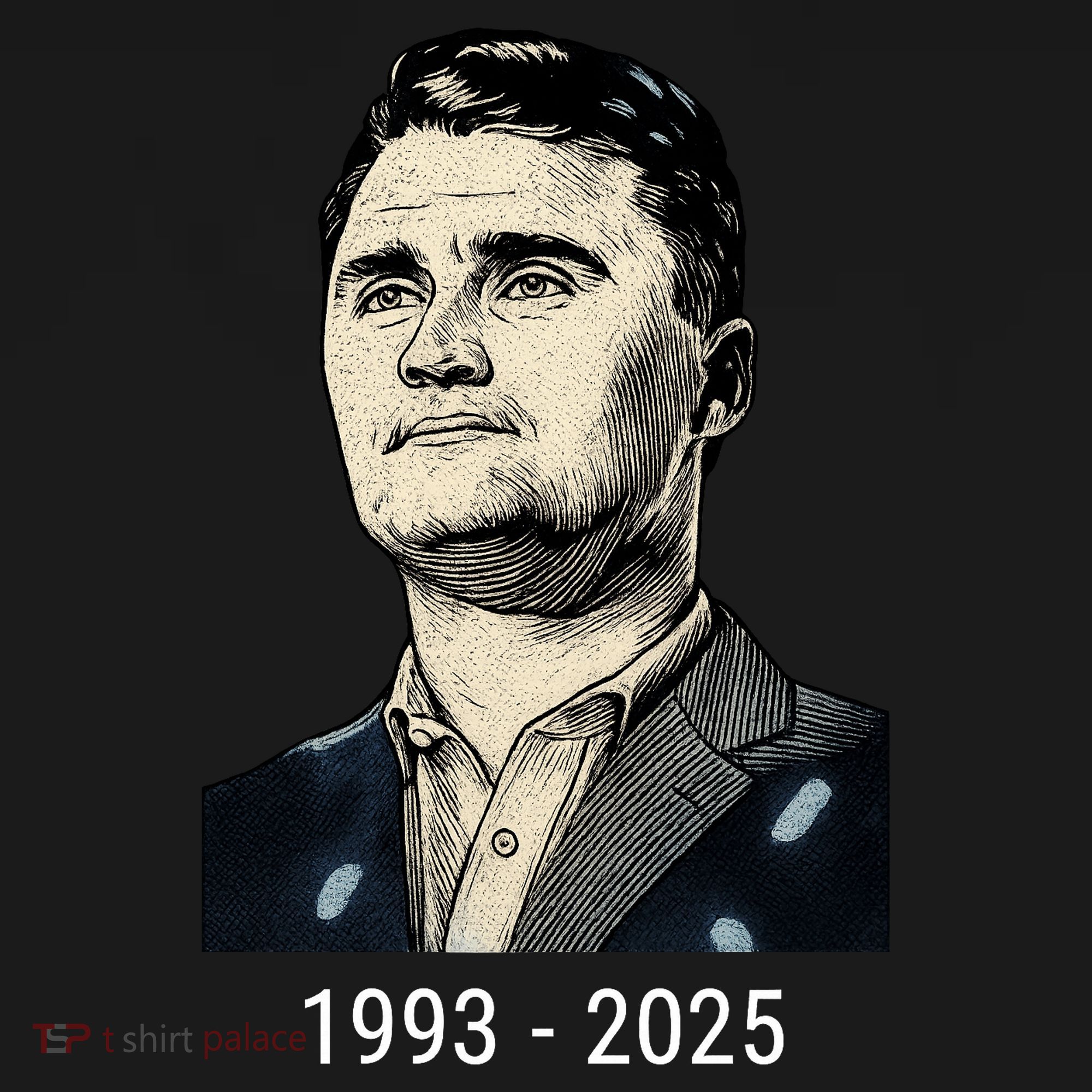Charlie Kirk Memorial 1993-2025 Rest In Peace RIP Coaster