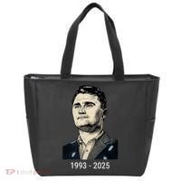 Charlie Kirk Memorial 1993-2025 Rest In Peace RIP Tote Bag thumb 0
