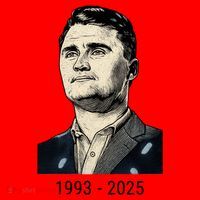 Charlie Kirk Memorial 1993-2025 Rest In Peace RIP Santa Hat thumb 1