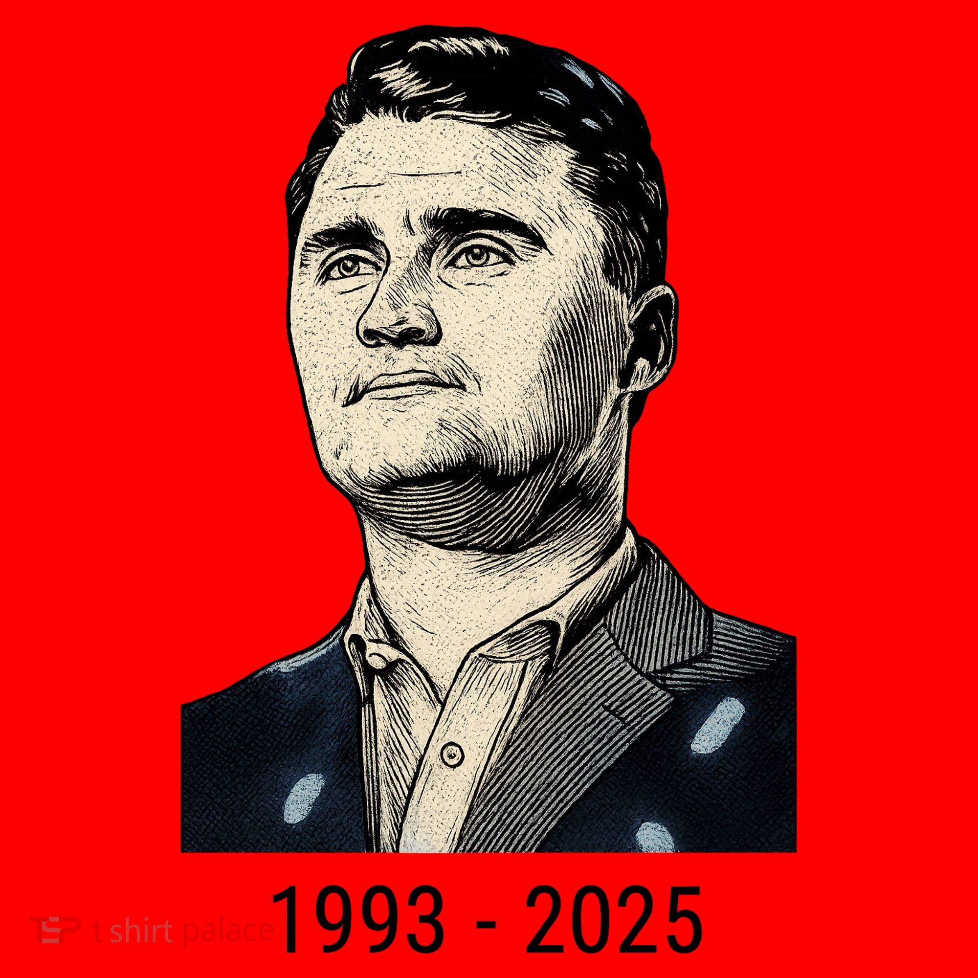 Charlie Kirk Memorial 1993-2025 Rest In Peace RIP Santa Hat