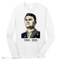 Charlie Kirk Memorial 1993-2025 Rest In Peace RIP Long Sleeve Shirt thumb 0