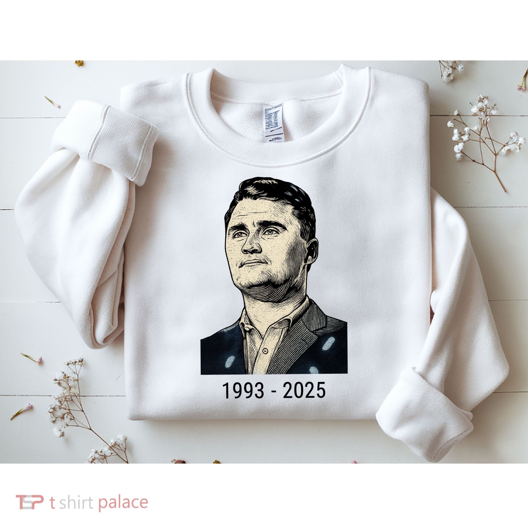 Charlie Kirk Memorial 1993-2025 Rest In Peace RIP Sweatshirt