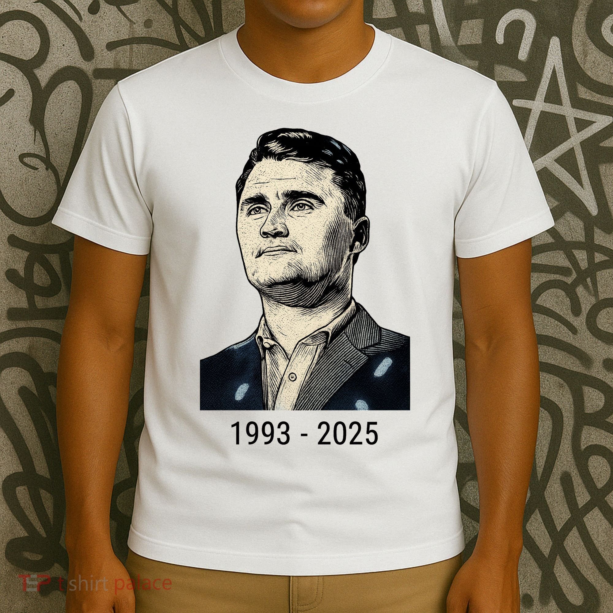 Charlie Kirk Memorial 1993-2025 Rest In Peace RIP T-Shirt