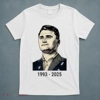 Charlie Kirk Memorial 1993-2025 Rest In Peace RIP T-Shirt thumb 5