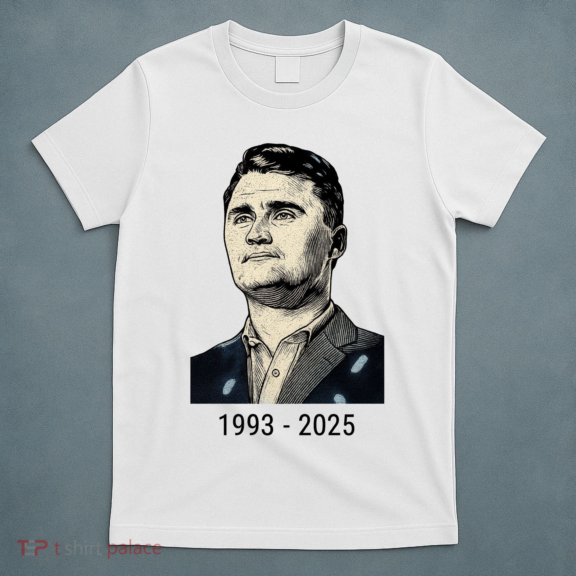 Charlie Kirk Memorial 1993-2025 Rest In Peace RIP T-Shirt