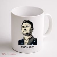 Charlie Kirk Memorial 1993-2025 Rest In Peace RIP Coffee Mug thumb 1