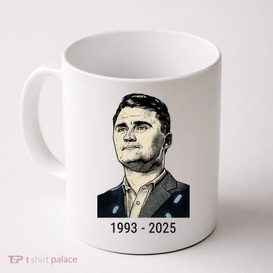Charlie Kirk Memorial 1993-2025 Rest In Peace RIP Coffee Mug
