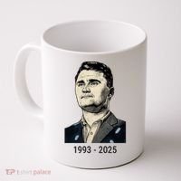 Charlie Kirk Memorial 1993-2025 Rest In Peace RIP Coffee Mug thumb 0