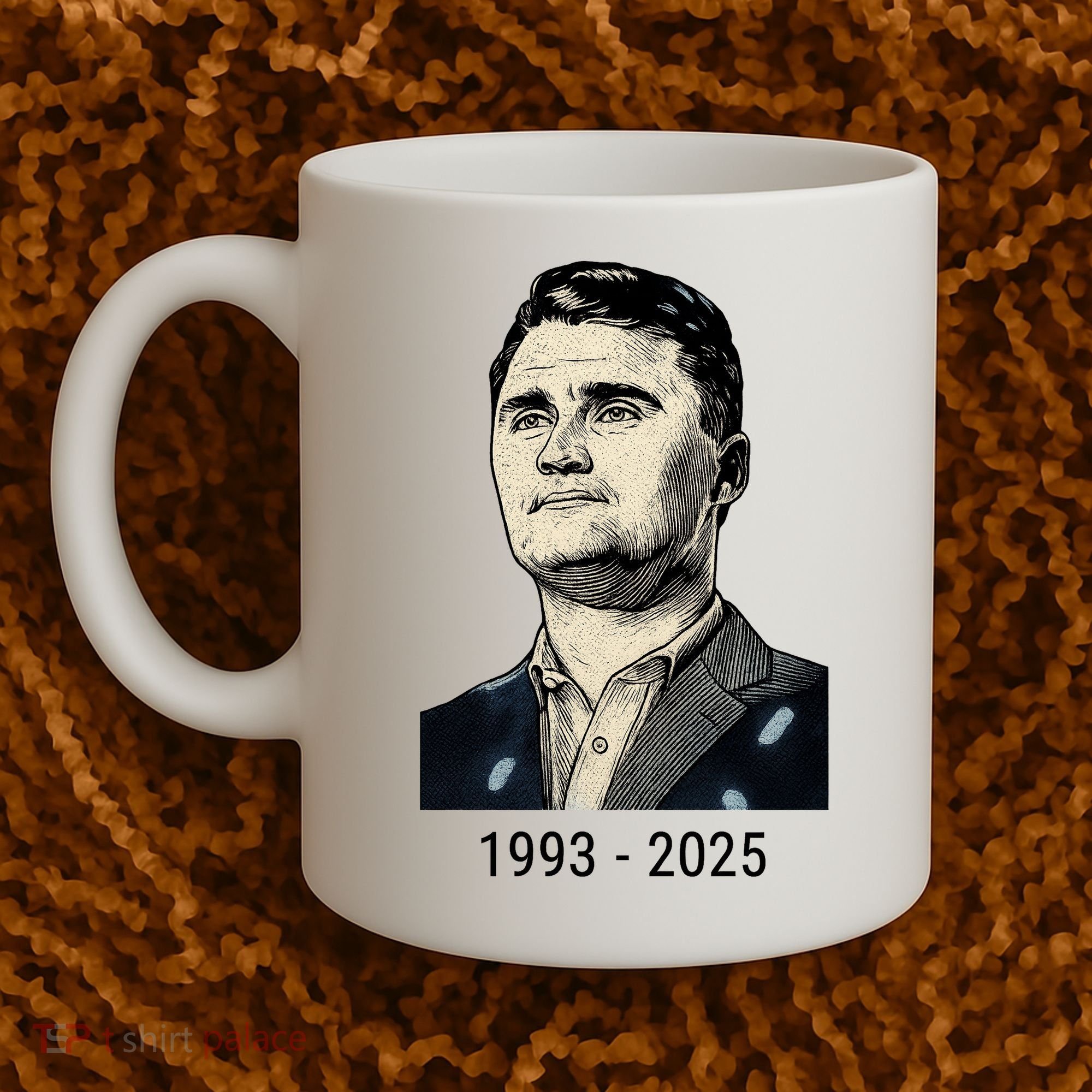 Charlie Kirk Memorial 1993-2025 Rest In Peace RIP Coffee Mug
