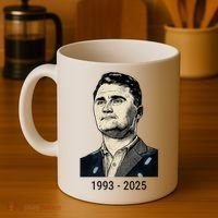 Charlie Kirk Memorial 1993-2025 Rest In Peace RIP Coffee Mug thumb 4